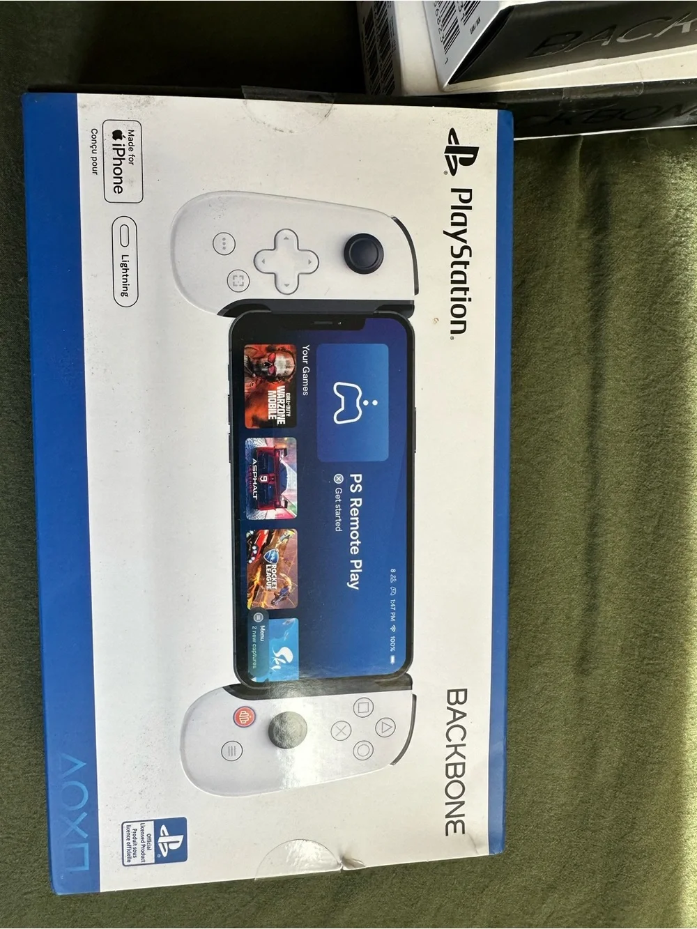 Lightning Backbone bundle! 6 for XBox and 1 for PlayStation!